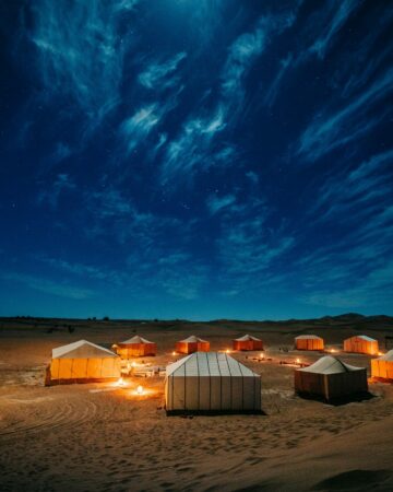 Overnight Sahara Camping under the Stars