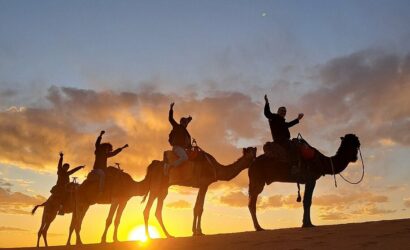 Camel Ride To see the Sunset