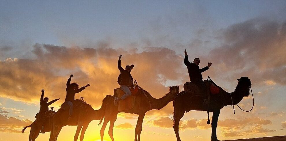 Camel Ride To see the Sunset