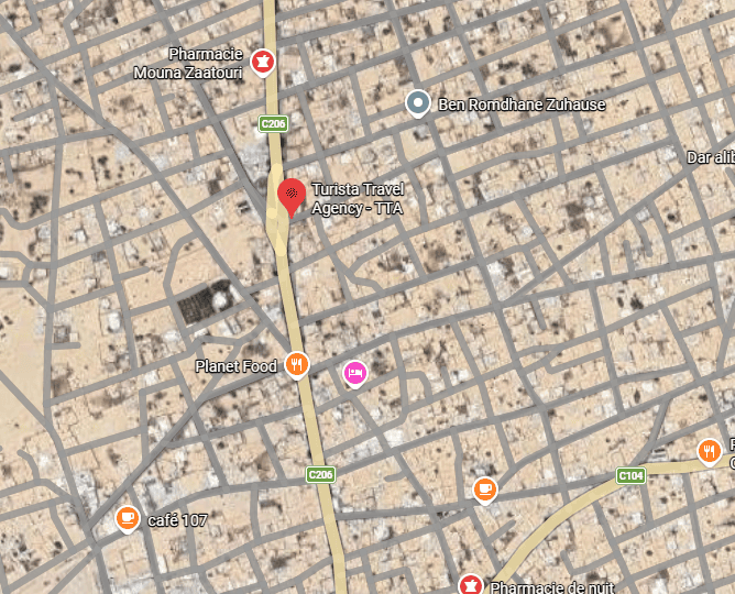 turista travel contact douz office